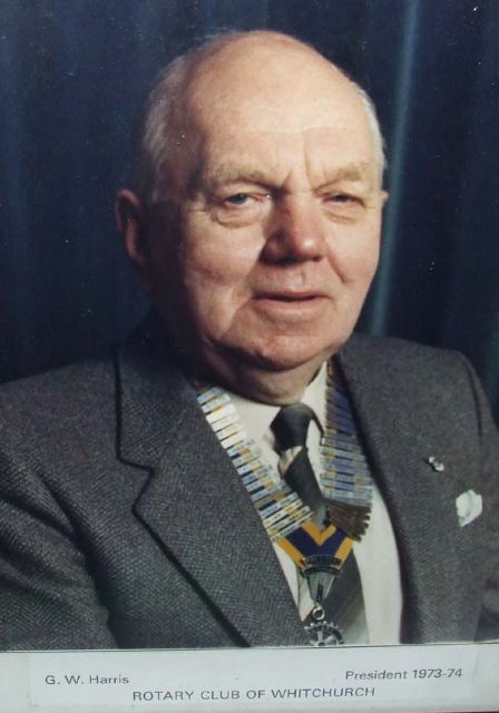 G W Harris MBE<br>1973 - 74