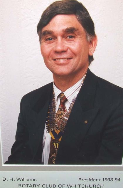 D H Williams<br>1993 - 94
