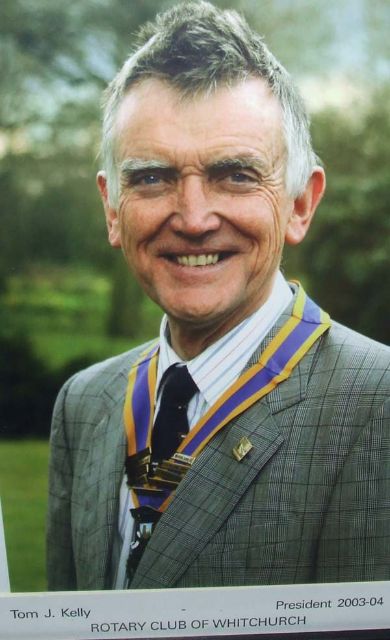 T J Kelly MBE<br>2003 - 04