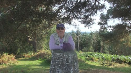 Steve and Triggy at trigpoint