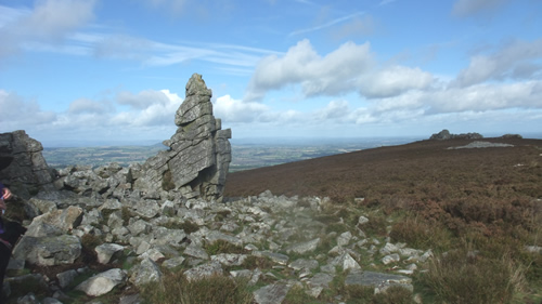 Crags on Stiperstones