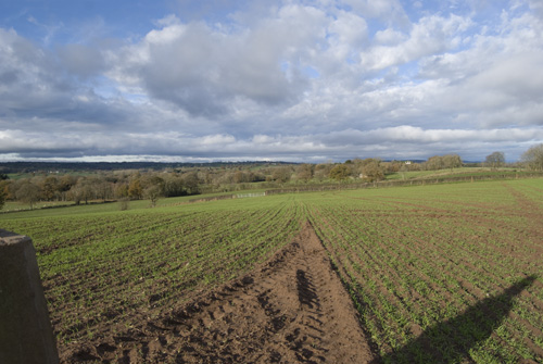 View from Chelmarsh trigpoint