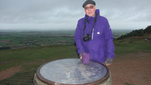Steve at the Viewpoint